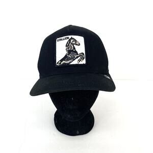 Goorin Bros The Farm Stallion Black Trucker Hat Cap